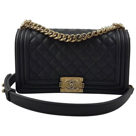 chanel boy black and gold|chanel boys black accessories.